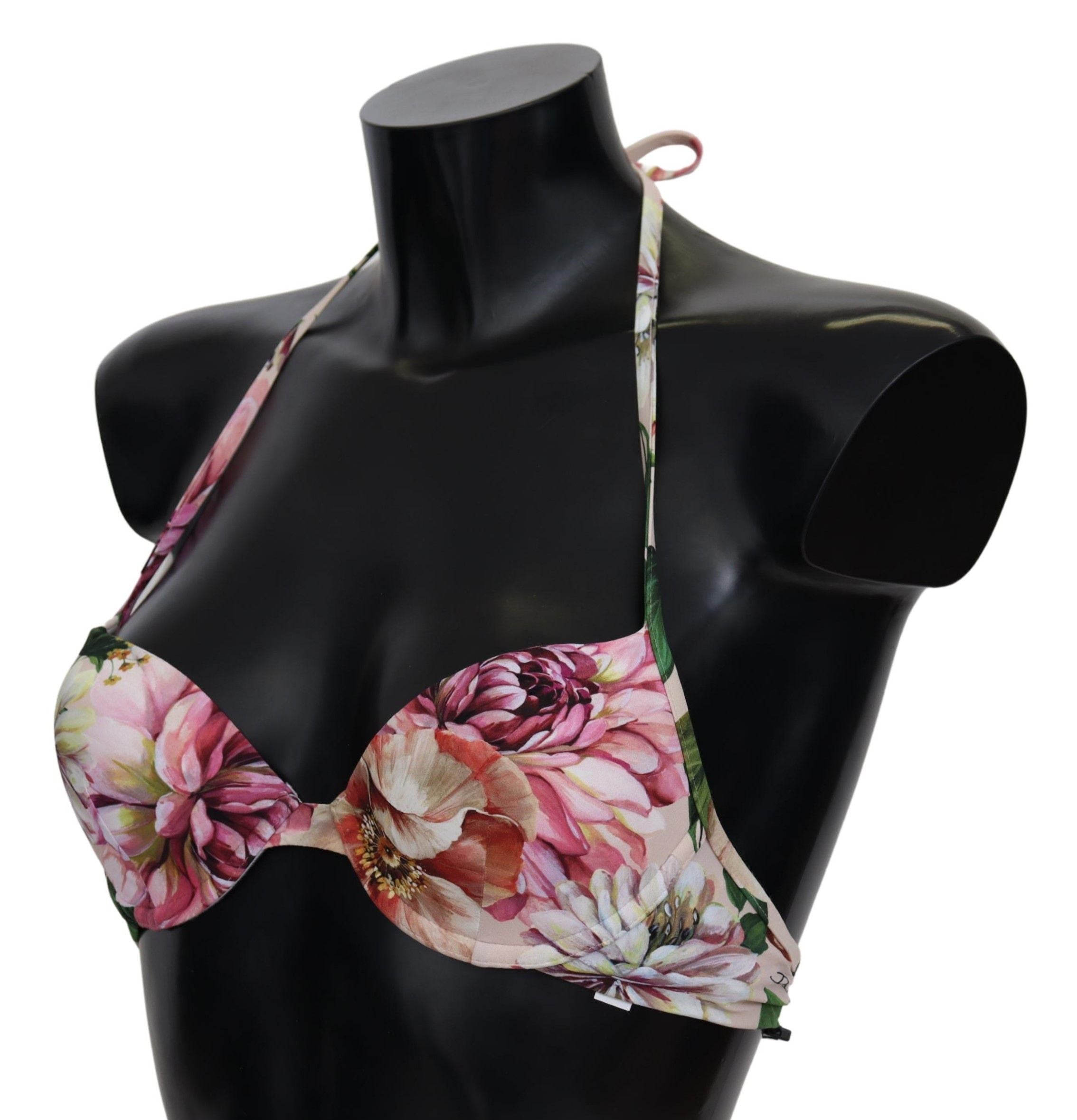 Haut de bikini élastique Dolce & Gabbana Floral Elegance