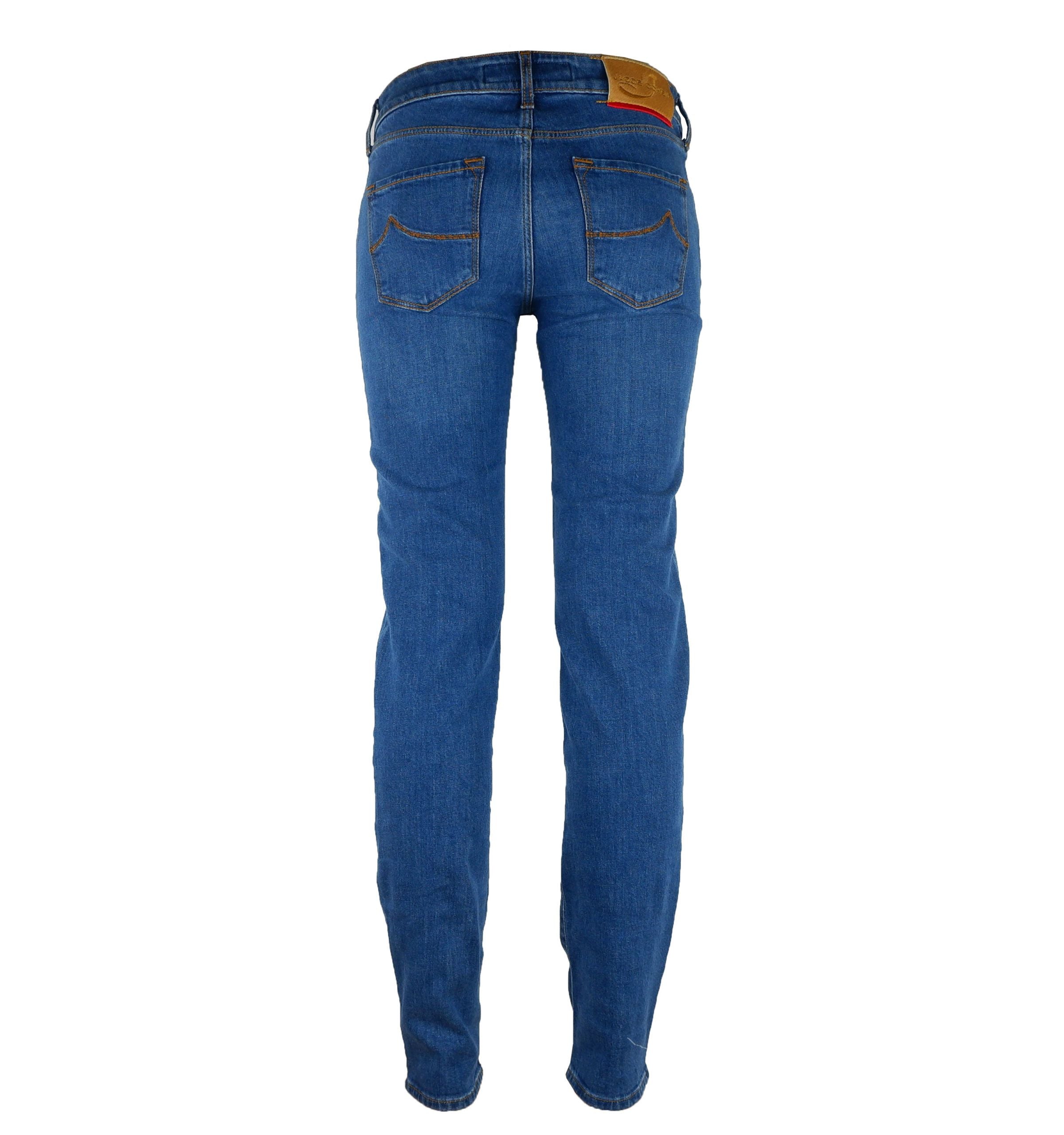 Jacob Cohen Eleganter Blue Denim Five-Pocket-Stil