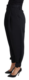 Dolce &amp; Gabbana Elegante High-Waist-Cropped-Hose