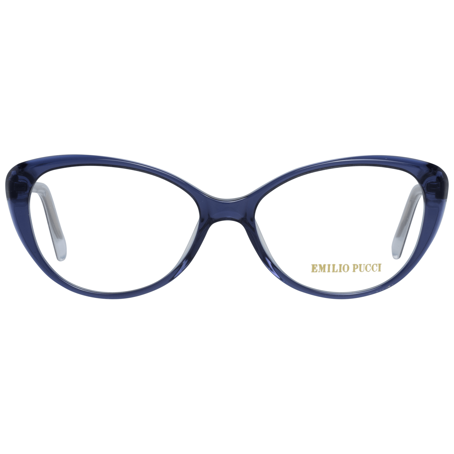 Lunettes de soleil pour femme Emilio Pucci Chic Blue Full-Rim Designer