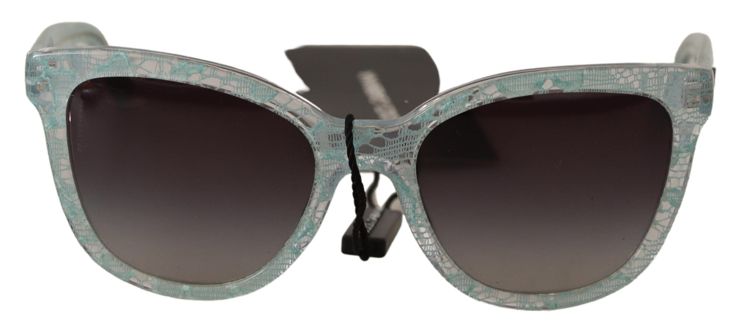 Lunettes de soleil en acétate de cristal Dolce & Gabbana Sicilian Lace