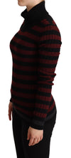 Dolce & Gabbana Chic Striped Wool-Cashmere Sweater