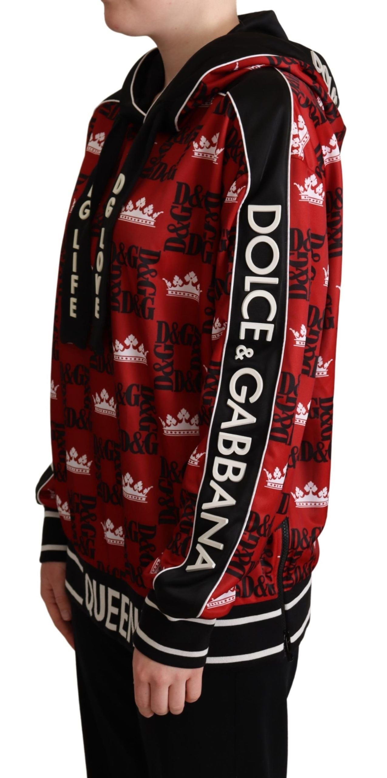 Dolce & Gabbana Elegant Multicolor Pullover Hoodie