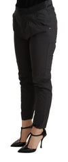 CYCLE Elegante Skinny-Hose mit mittelhohem Bund und schmaler Passform