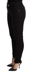 Dolce & Gabbana Elegant Black Slim Skinny Jeans