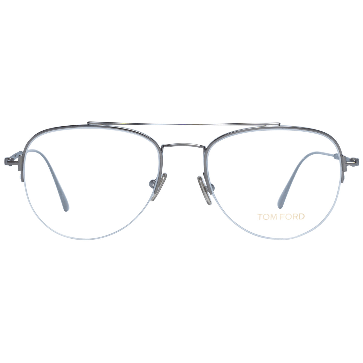 Silberne optische Brillenfassungen für Unisex von Tom Ford