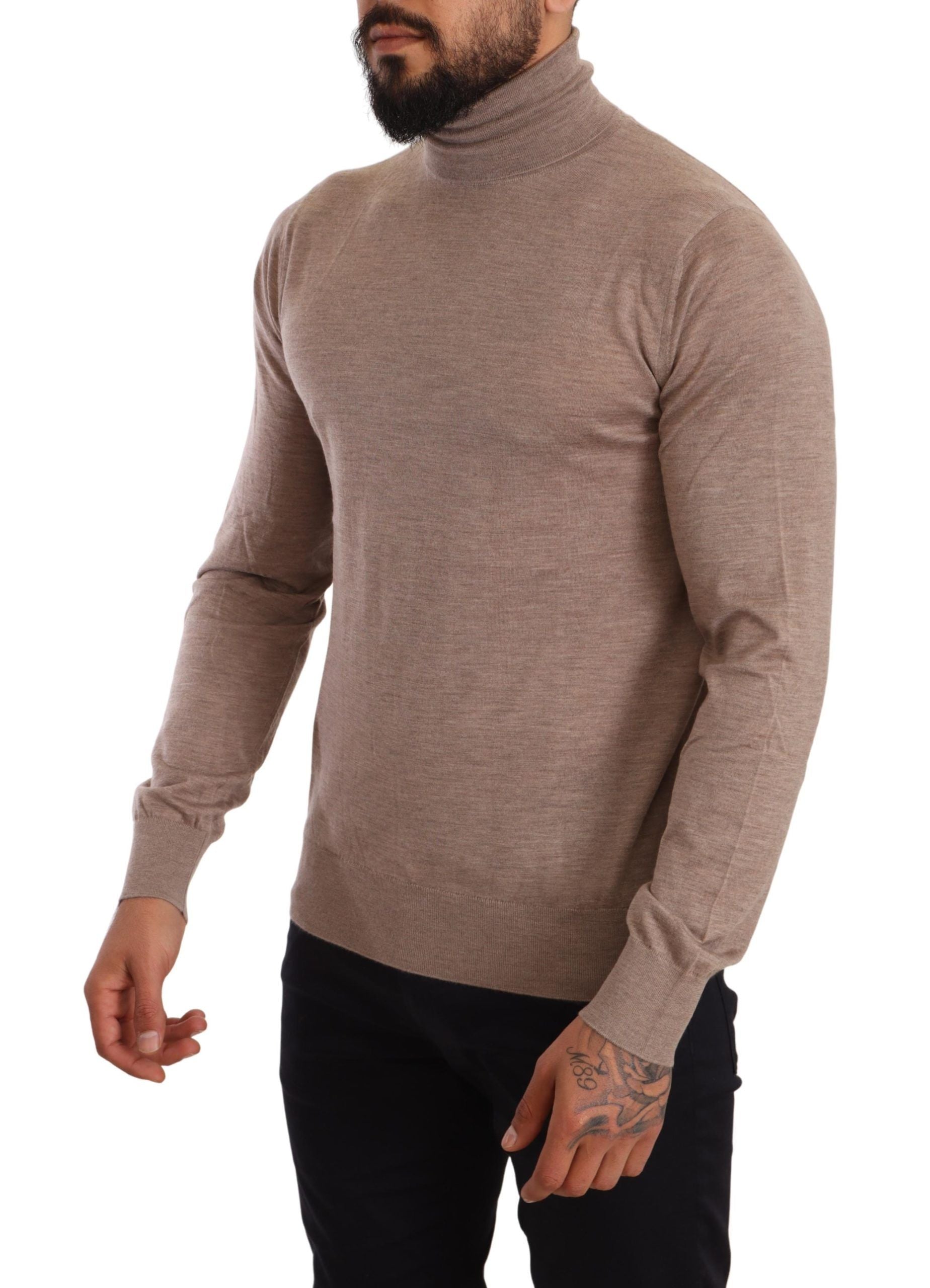 Dolce & Gabbana Eleganter Rollkragenpullover aus Kaschmir