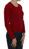 MILA SCHÖN Elegante rote Kaschmir Pullover Bluse