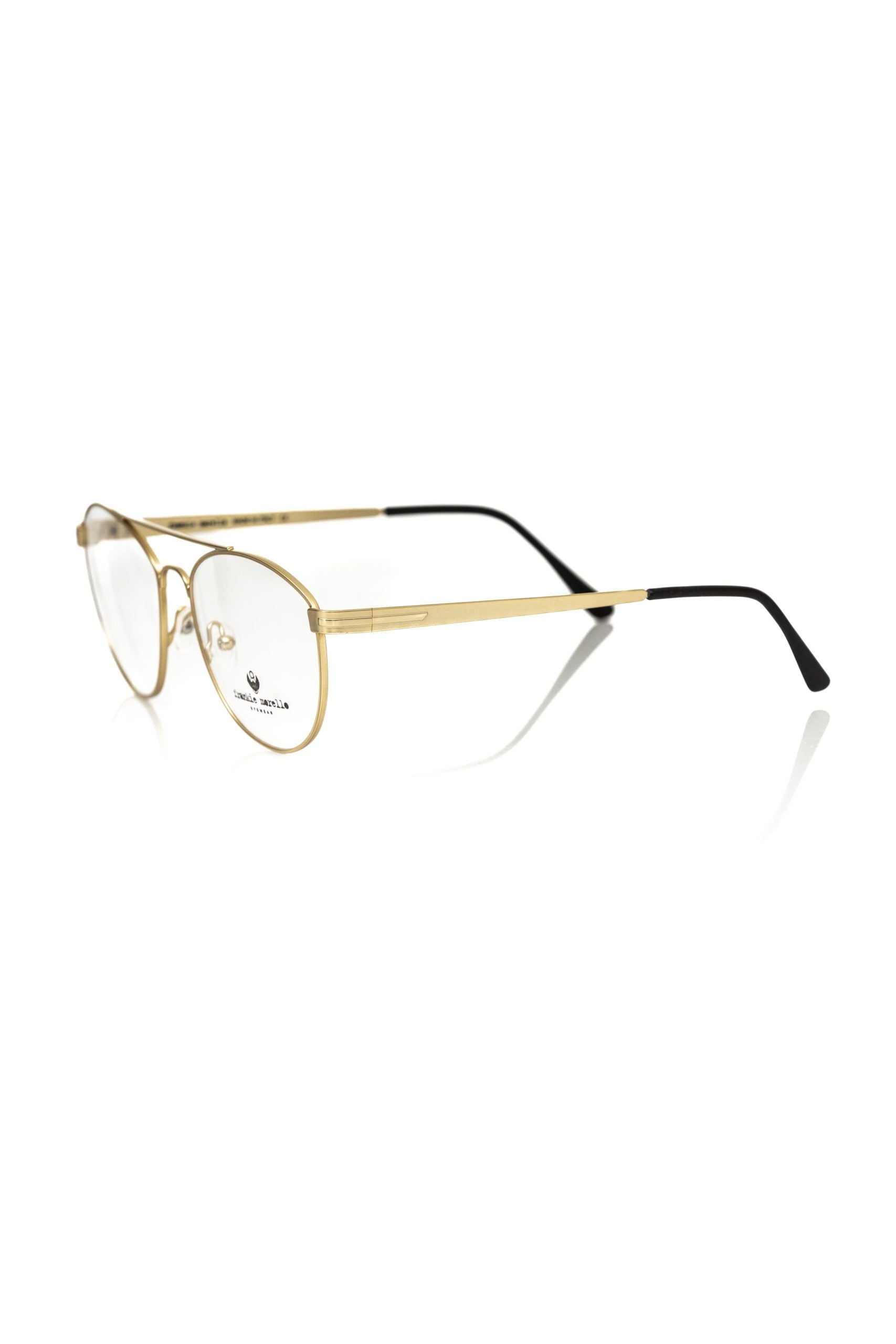 Frankie Morello Gold Metallic Unisex-Brille