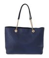 Sac à main élégant en cuir d'autruche Kate Spade en bleu