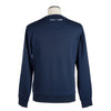 La Martina Blue Cotton Men Sweater