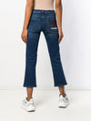 Love Moschino Blue Cotton Women's Cropped Jean