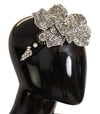 Dolce & Gabbana Elegant Crystal Diadem Headband - Chic Black