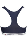 Tommy Hilfiger – Sport-BH aus Baumwolle für Damen, Blau