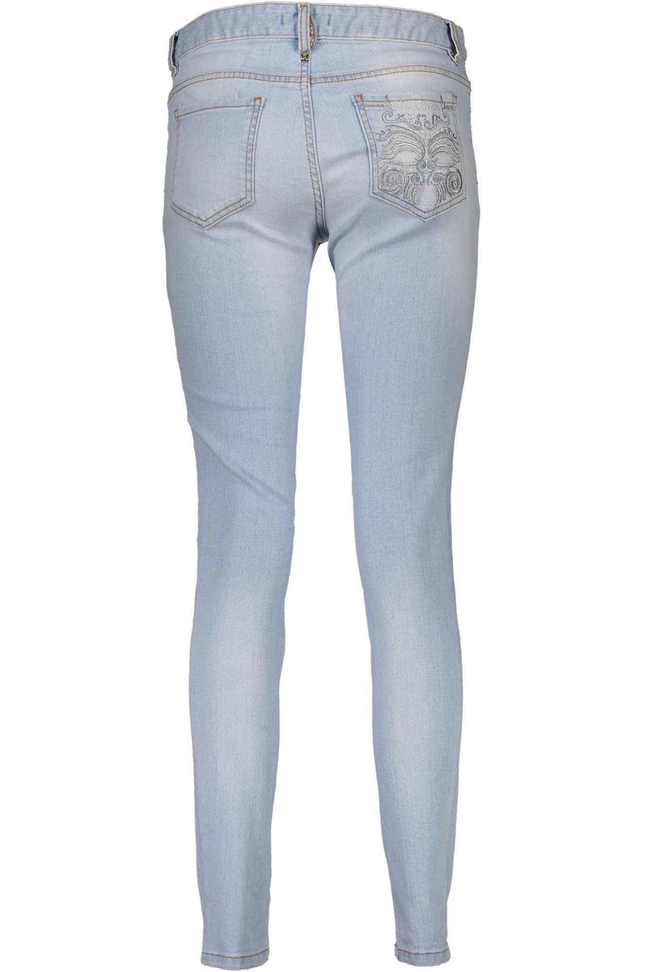 Just Cavalli Hellblaue Jeans aus Baumwolle für Damen