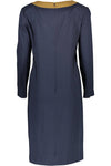 Robe en viscose bleue Gant pour femme