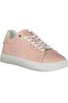 Baskets en cuir rose Calvin Klein pour femme