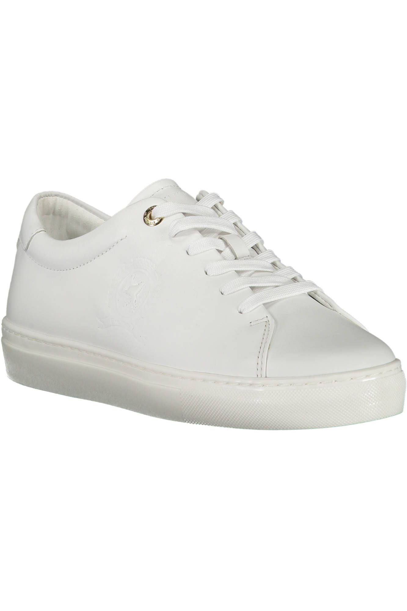 Baskets en cuir blanc Tommy Hilfiger pour femme