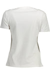 Guess Jeans White Cotton Women T-Shirt