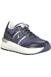 Baskets en polyester bleu pour femme US POLO ASSN.