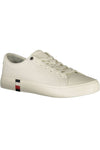 Tommy Hilfiger White Leather Men Sneaker