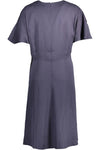 Robe Gant en lyocell bleu pour femme