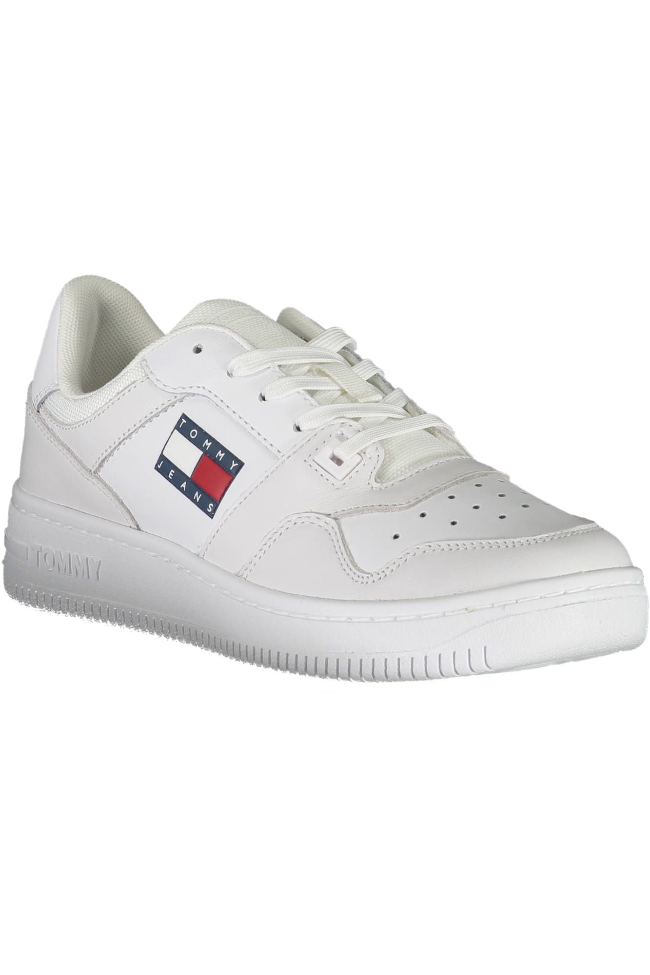 Baskets blanches en polyester pour femmes Tommy Hilfiger