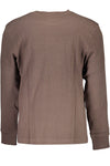 Calvin Klein Brown Cotton Men Sweater