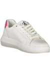 Baskets en cuir blanc Calvin Klein pour femme