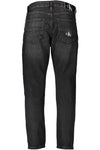 Calvin Klein Black Cotton Men Jeans