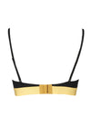 Soutien-gorge en coton noir Calvin Klein pour femme