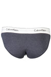 Slip femme en coton bleu Calvin Klein