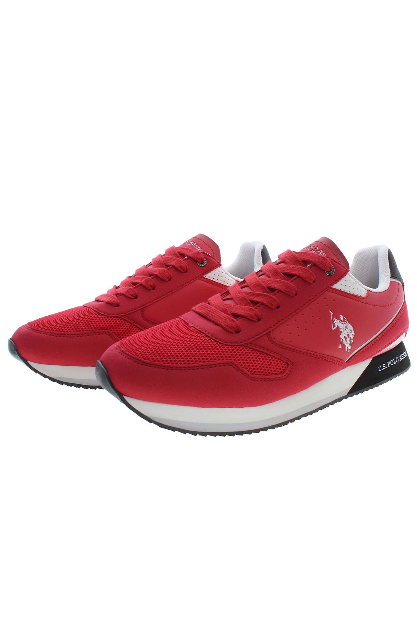 US POLO ASSN. Roter Polyester Herren Sneaker