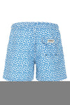 Fred Mello Light Blue Polyester Men Swim Short