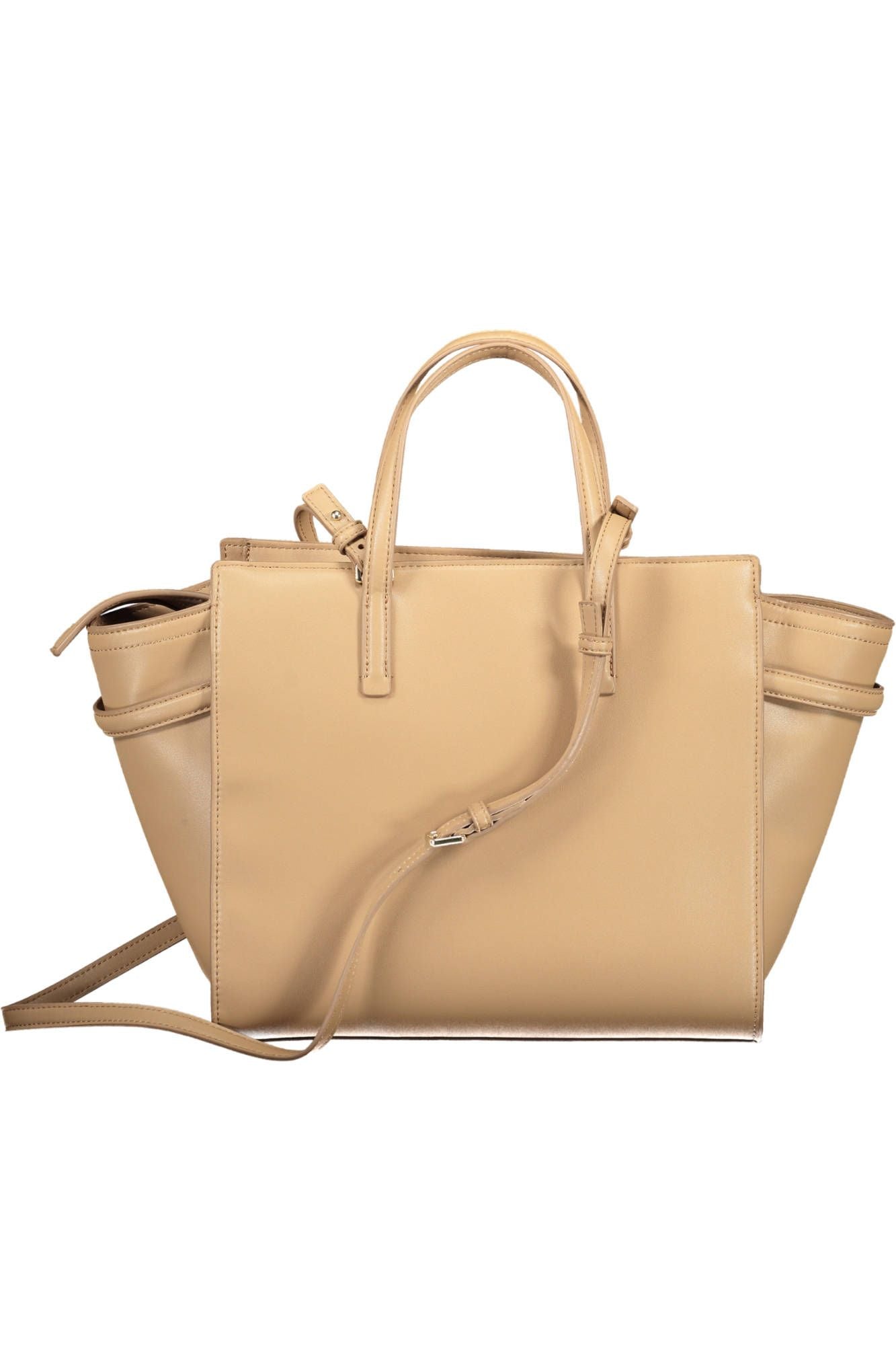 Calvin Klein Beige Polyester Women Handbag