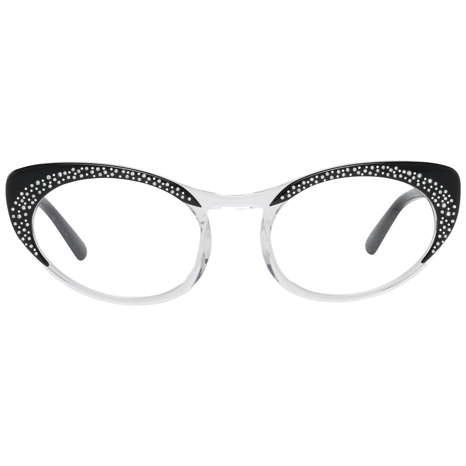 Lunettes de créateur à monture intégrale noires chics Dsquared²