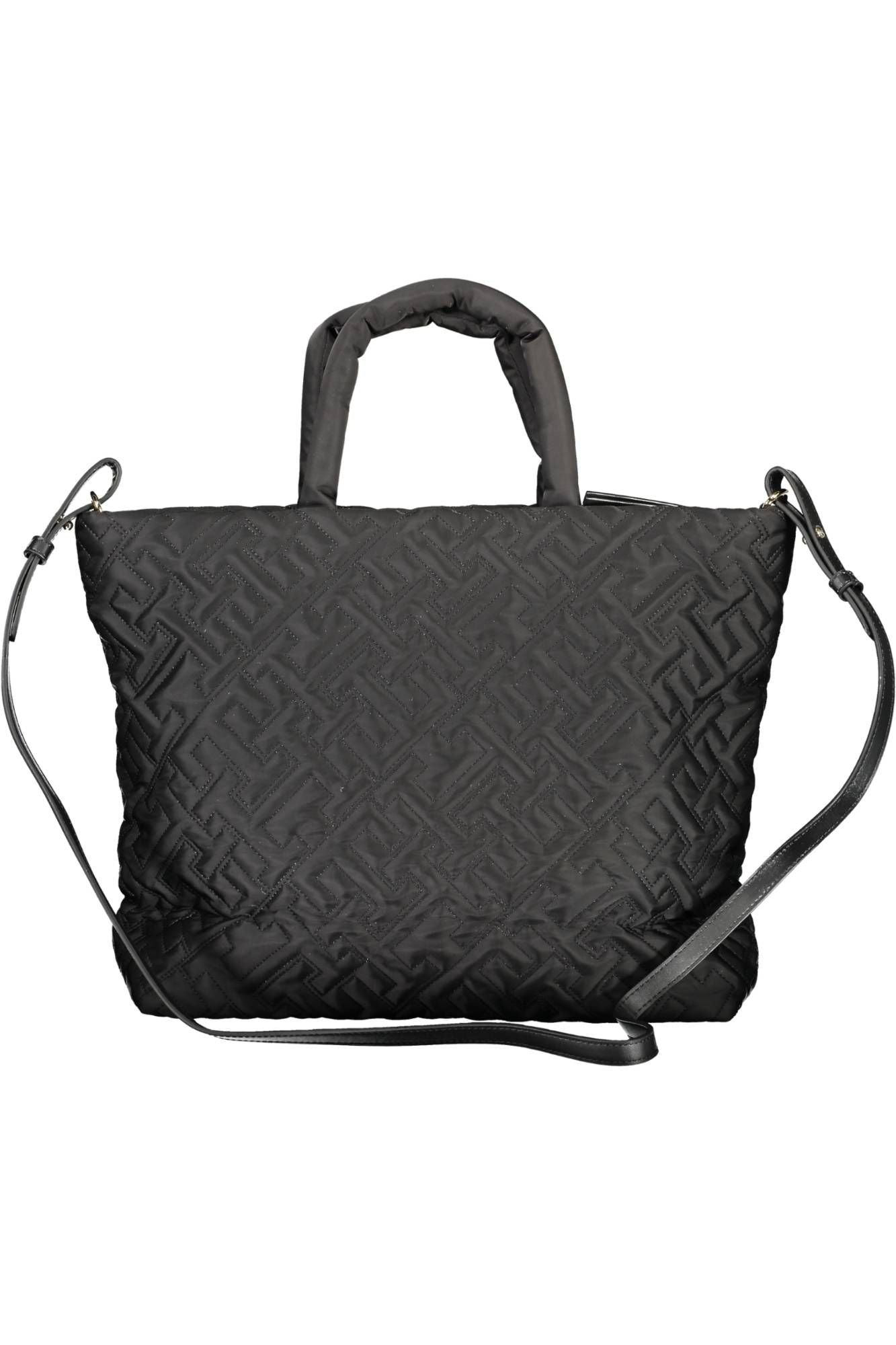 Tommy Hilfiger Black Polyester Women Handbag