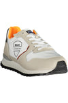 Blauer White Leather Mens Sneaker