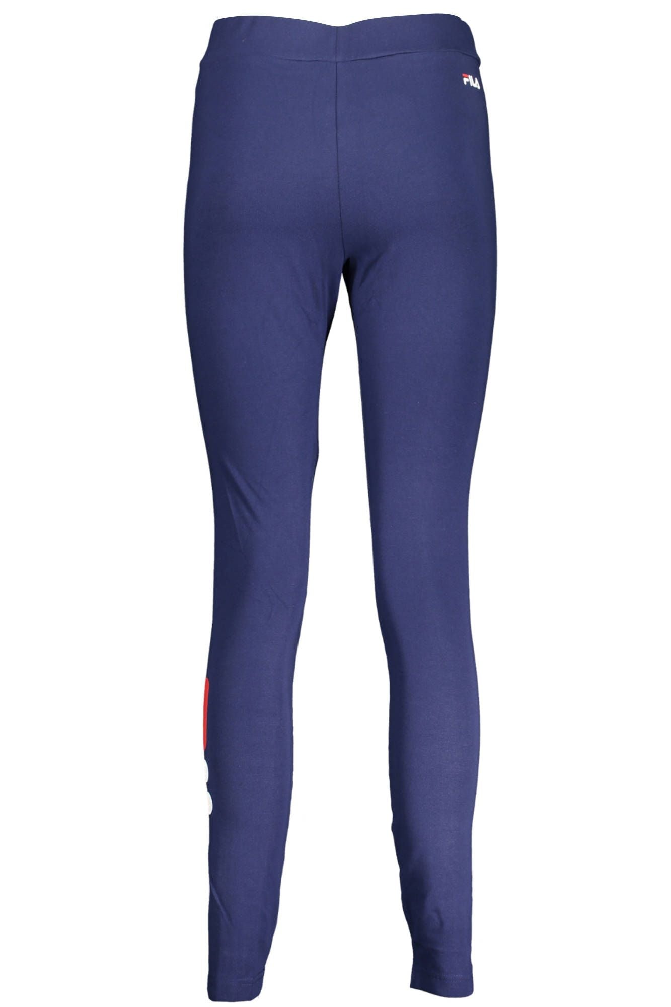 Fila – Blaue Leggings aus Baumwolle für Damen