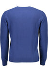 Harmont & Blaine Blue Wool Mens Sweater