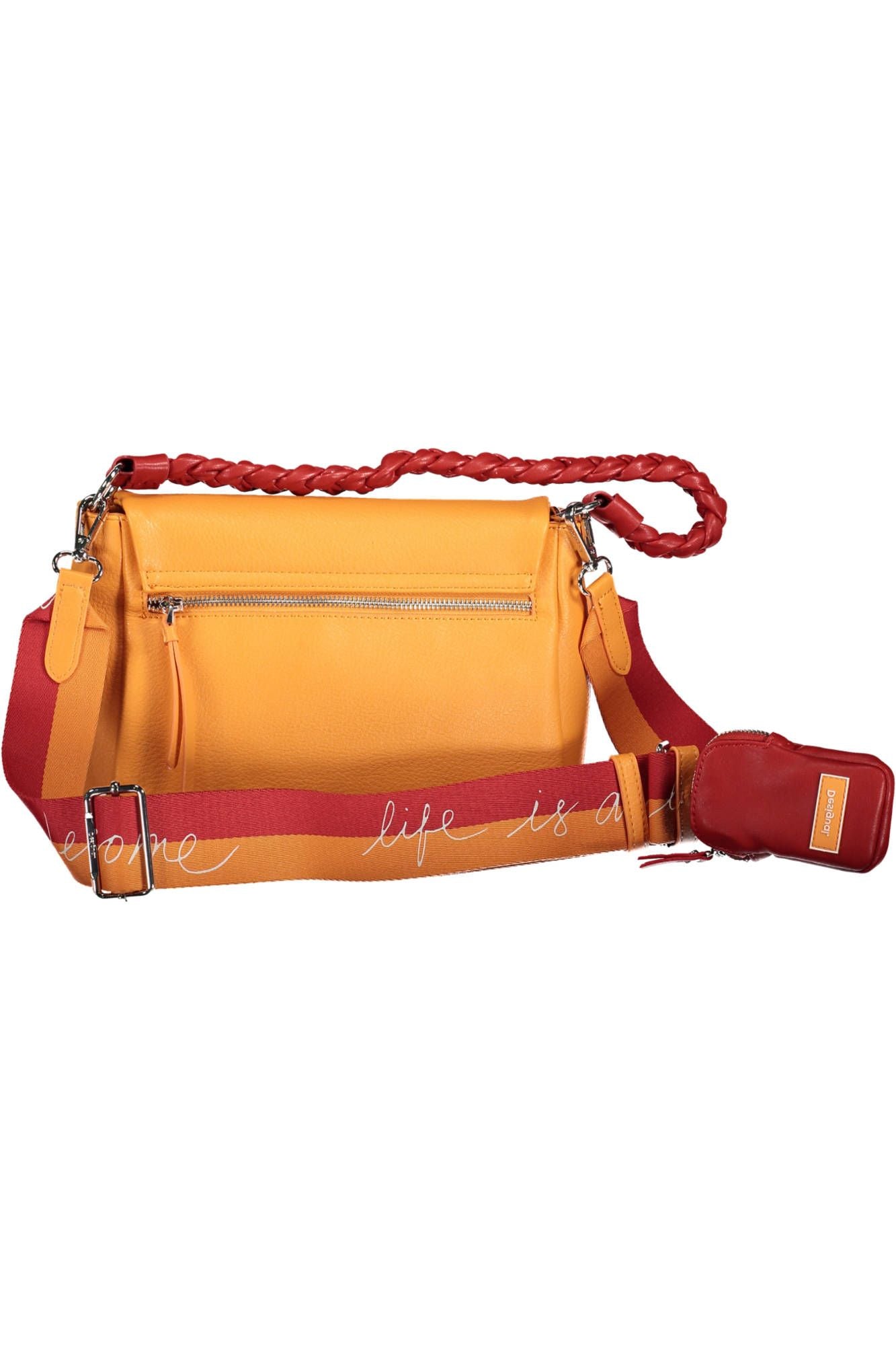 Desigual Orange Polyethylene Women Handbag