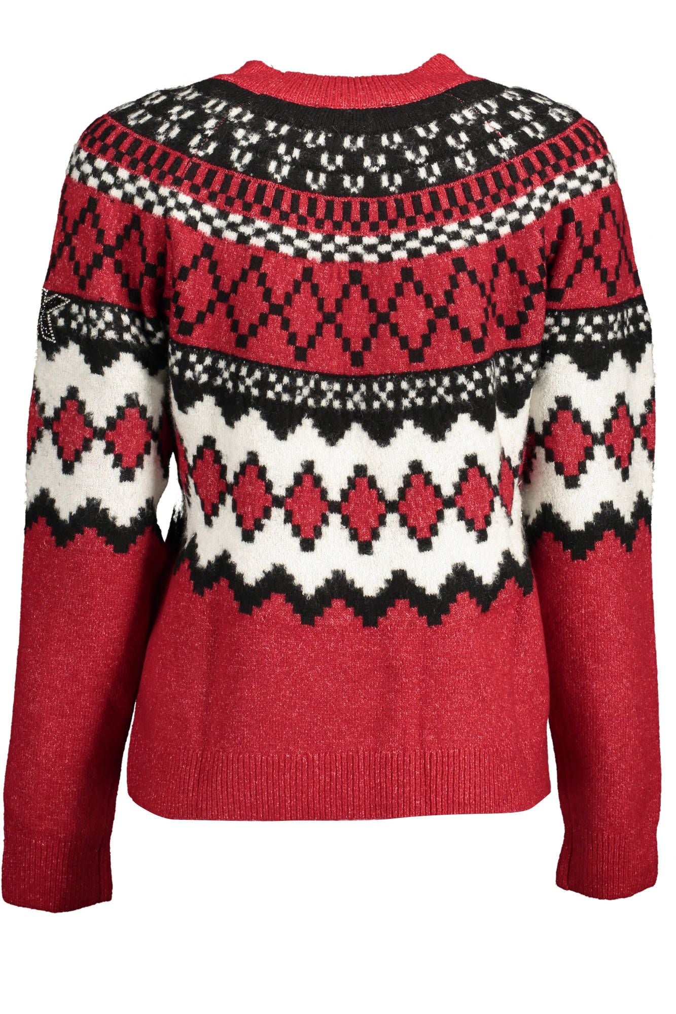 Desigual Roter Polyester Damen Pullover