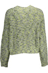 Desigual Grüner Acryl-Damenpullover