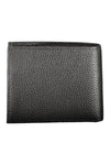 Portefeuille en cuir noir Calvin Klein pour homme