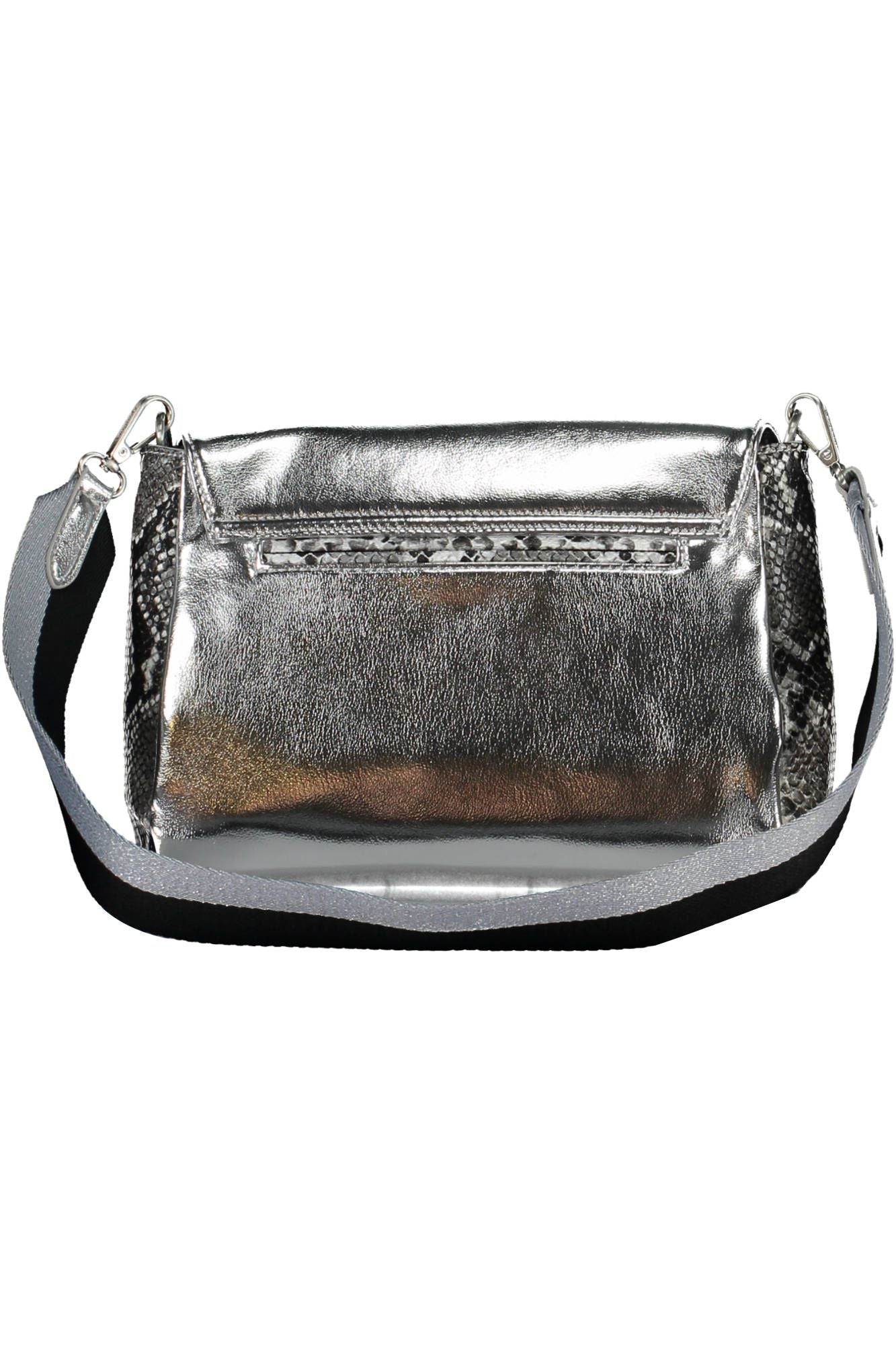 Desigual Silber Polyethylen Damen Handtasche