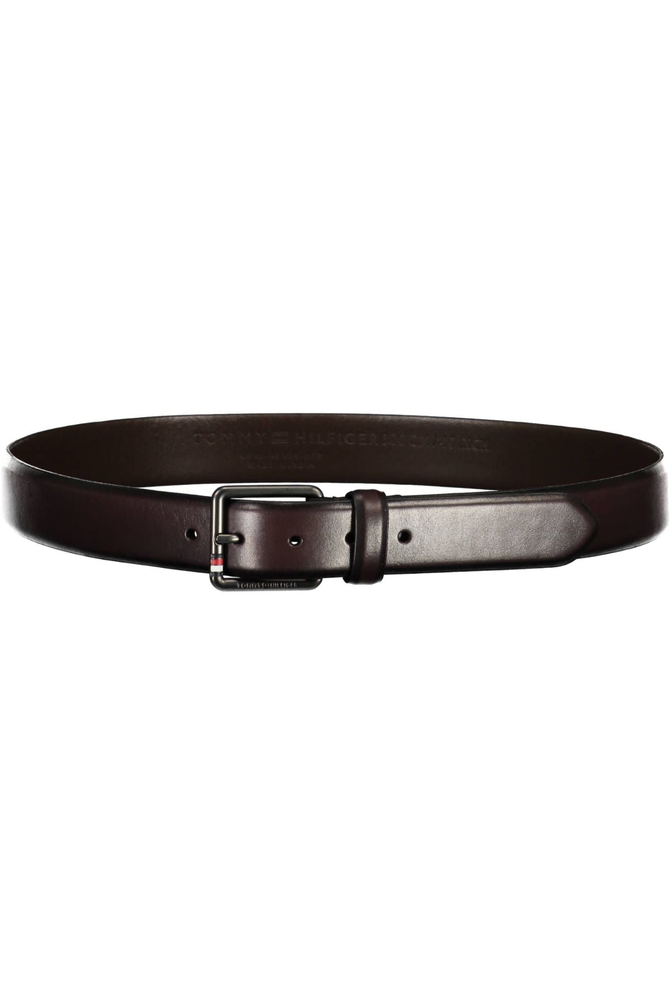 Tommy Hilfiger Brown Leather Men Belt