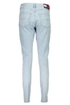 Jean Tommy Hilfiger en coton bleu clair pour femme