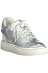 U.S. POLO ASSN. Silver Polyester Women Sneaker