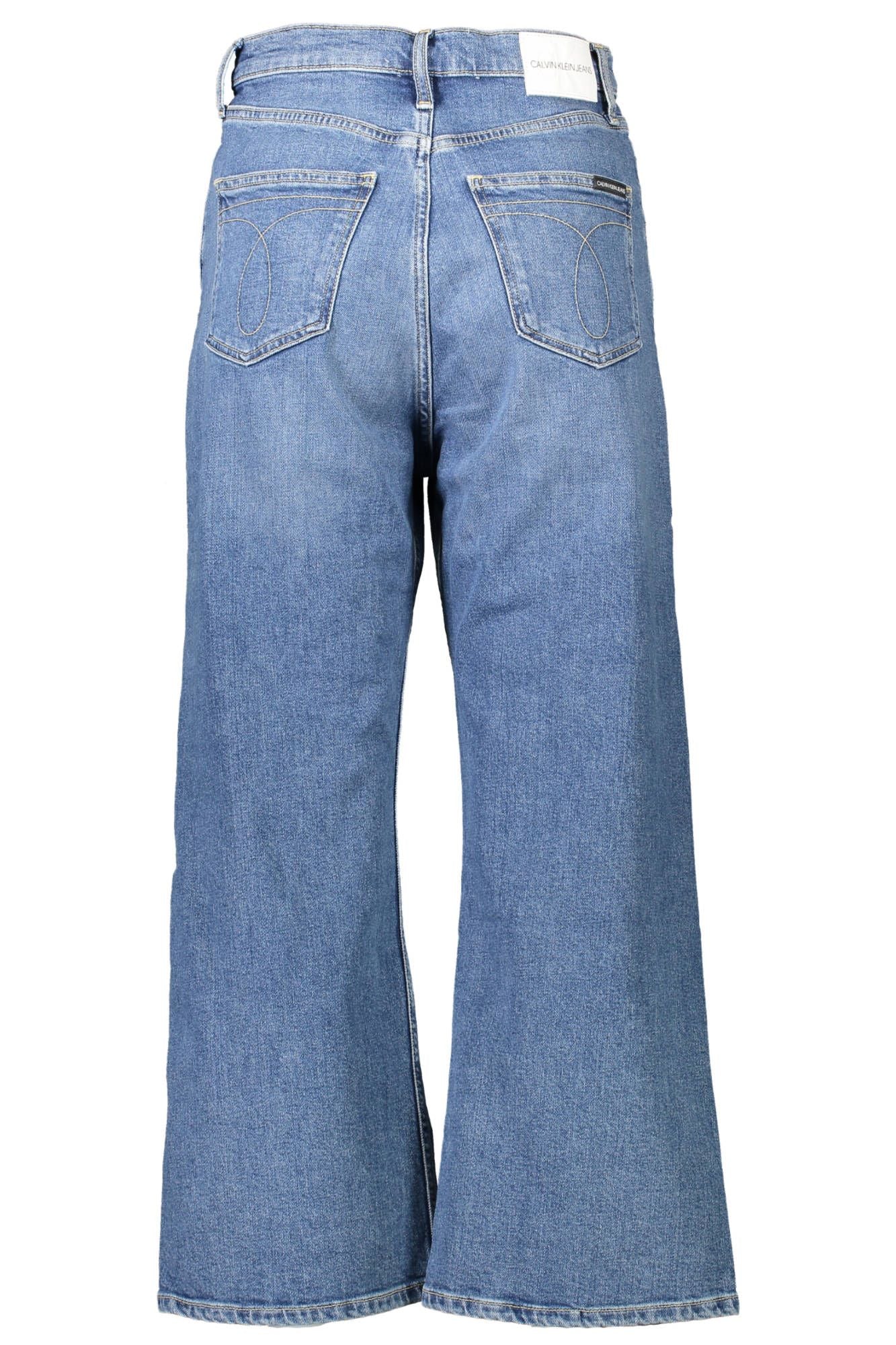 Calvin Klein Blaue Jeans aus Baumwolle für Damen