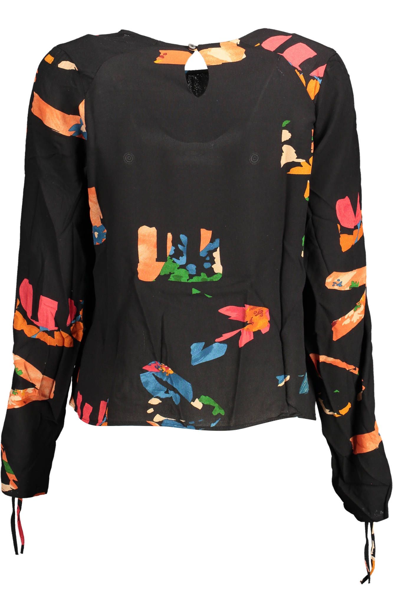 Desigual – Schwarzer Viskose-Pullover für Damen